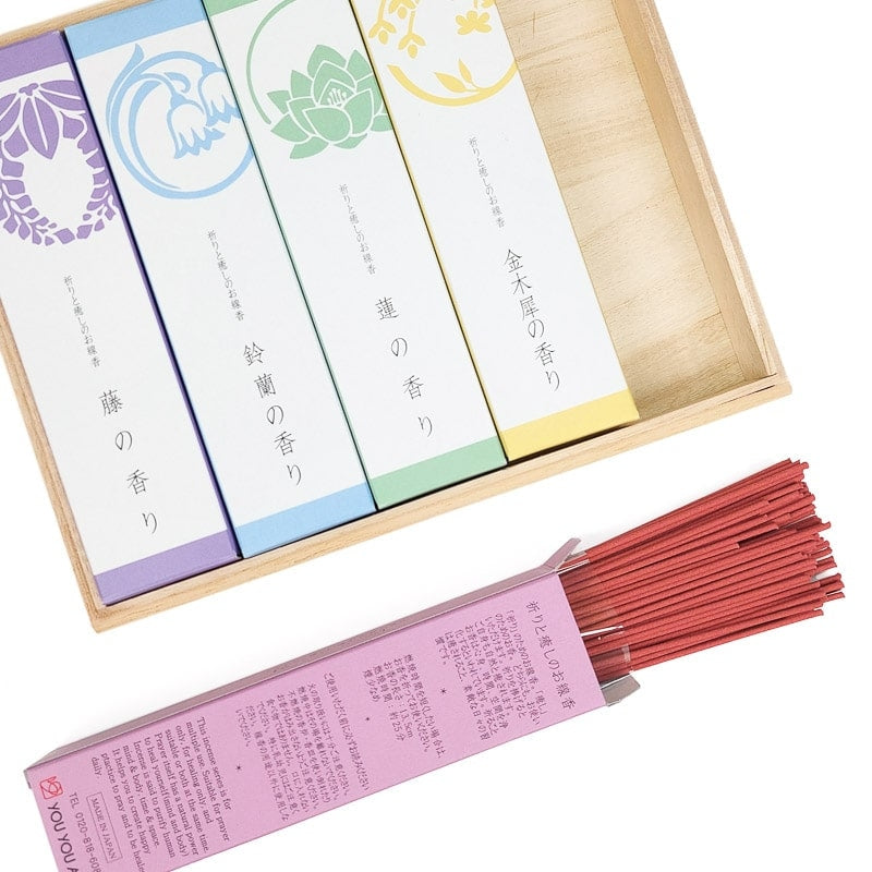 Gavesæt med naturlig japansk røgelse