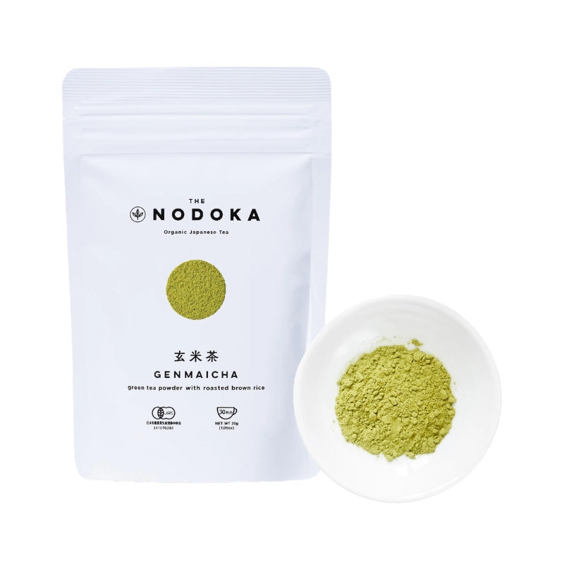 Genmaicha te-pulver
