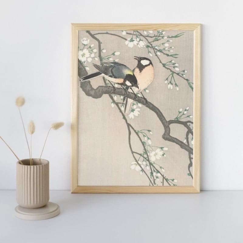 Gren af japansk kirsebærtræ A3