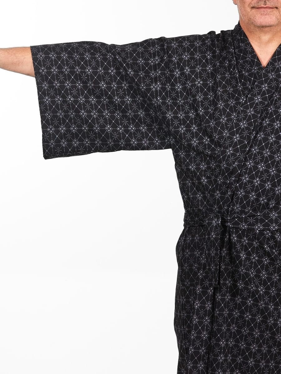 Happi Hishigata Kimono til mænd Én størrelse