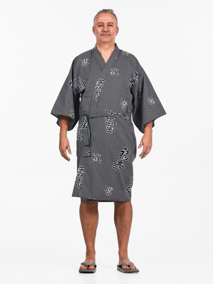 Happi Kimono Yorokobi til mænd Én størrelse