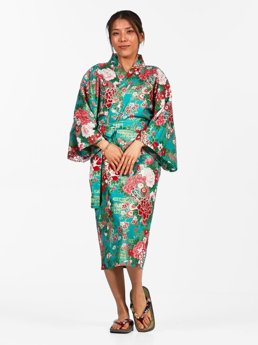 Happi Woman Temari Kimono Én størrelse