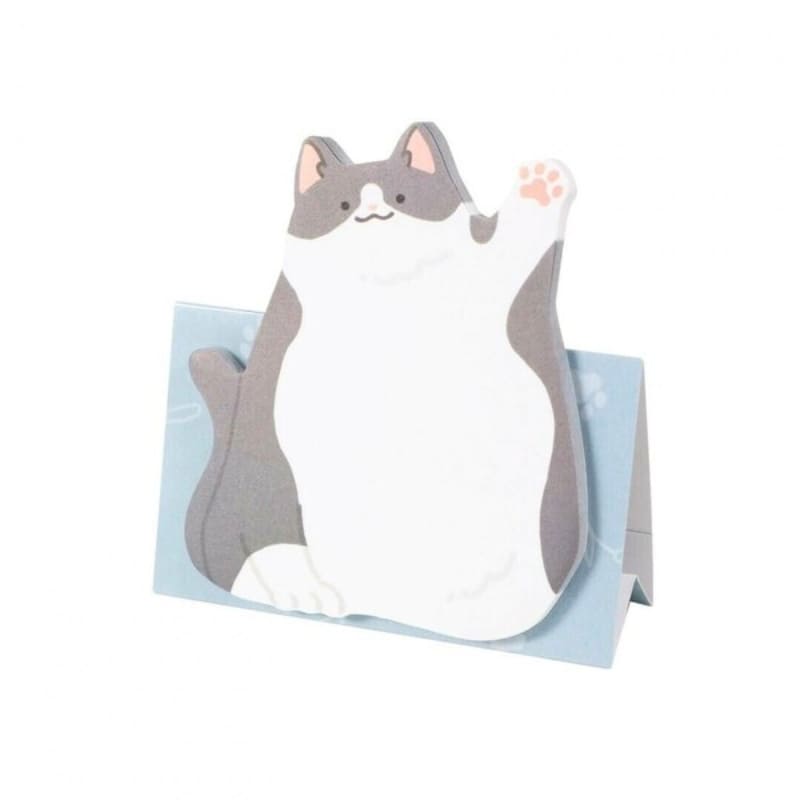 Hej! Cat Grey sticky notes