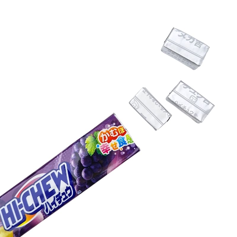 Hi-Chew-bolsjer med druesmag