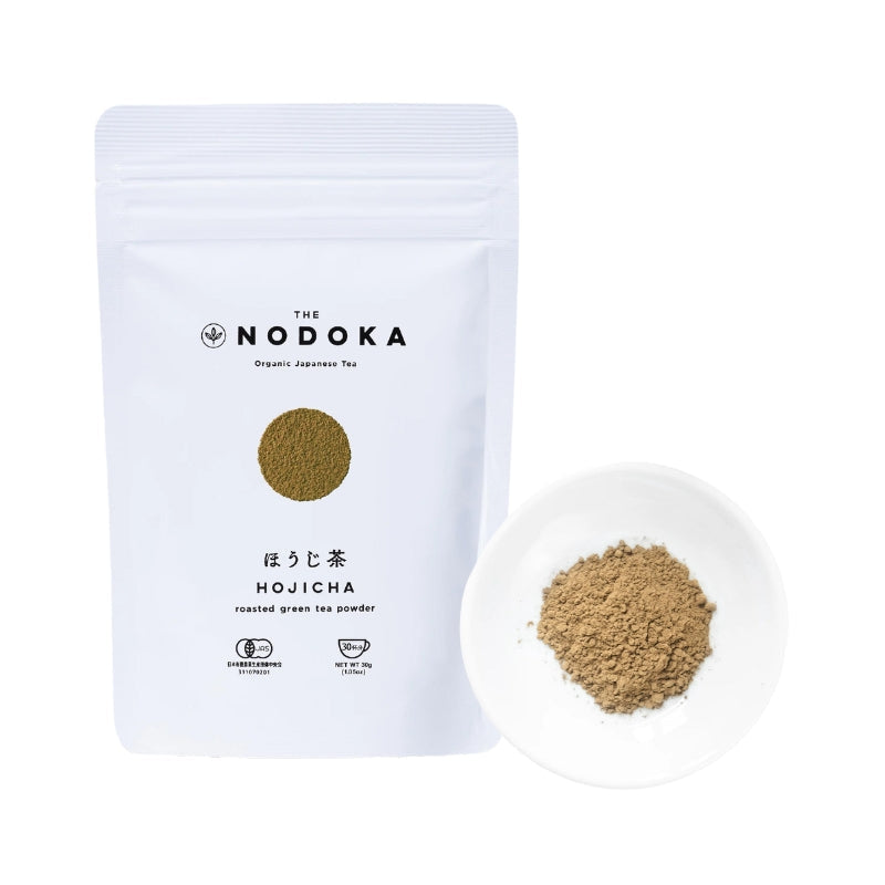 Hojicha te-pulver