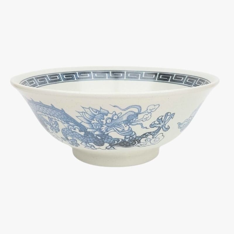 Hvid japansk Ramen-skål