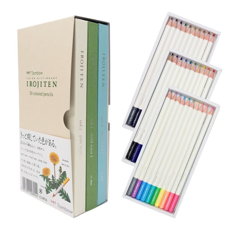 Irojiten japanske farveblyanter bind 1