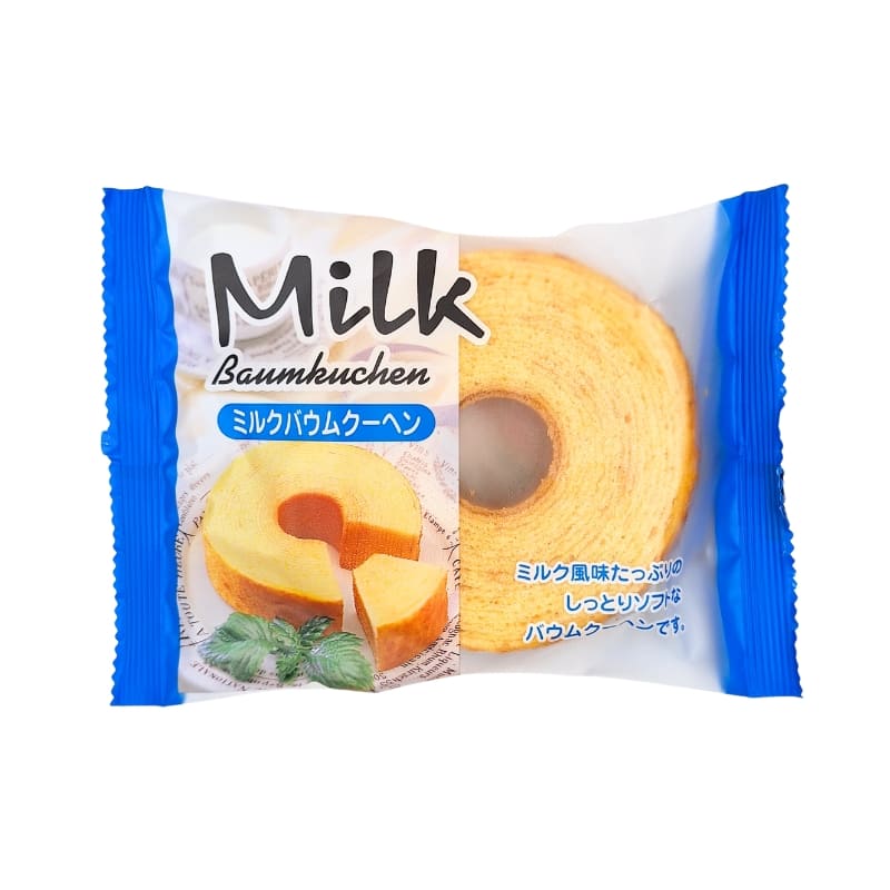 Japansk Baumkuchen-mælkekage