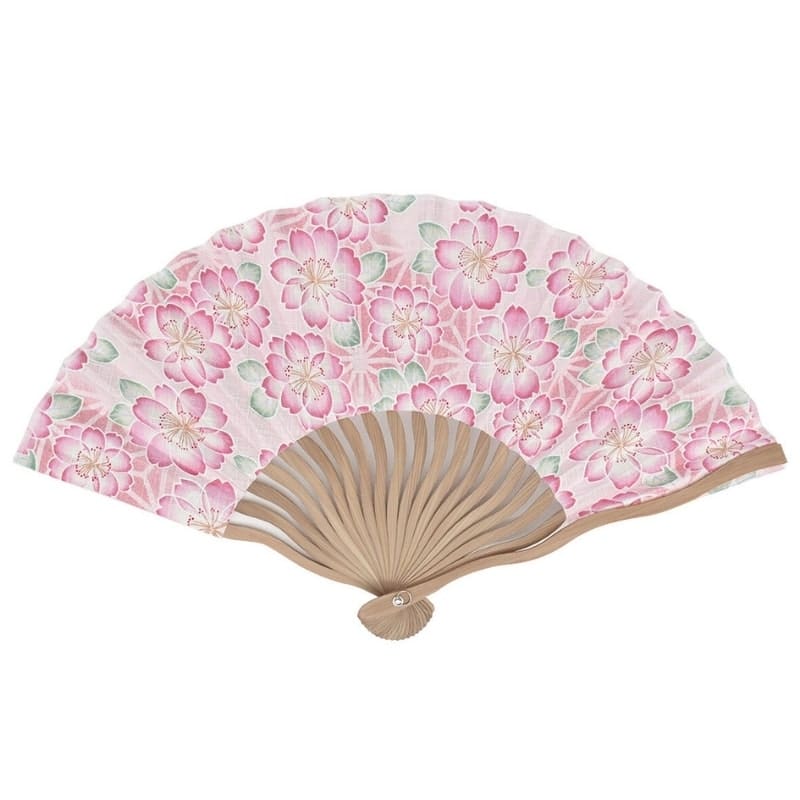 Japansk bølget Sakura-vifte