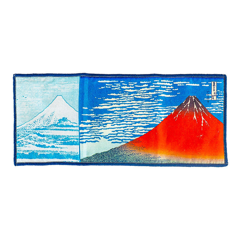 Japansk Brilleklud - Hokusai Røde Fuji