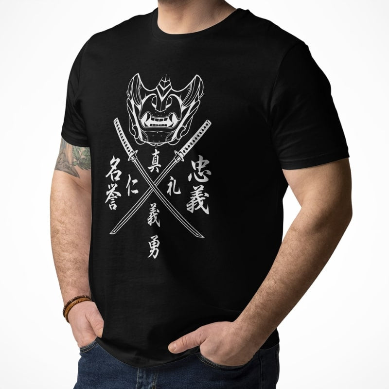 Japansk Bushido Code T-shirt