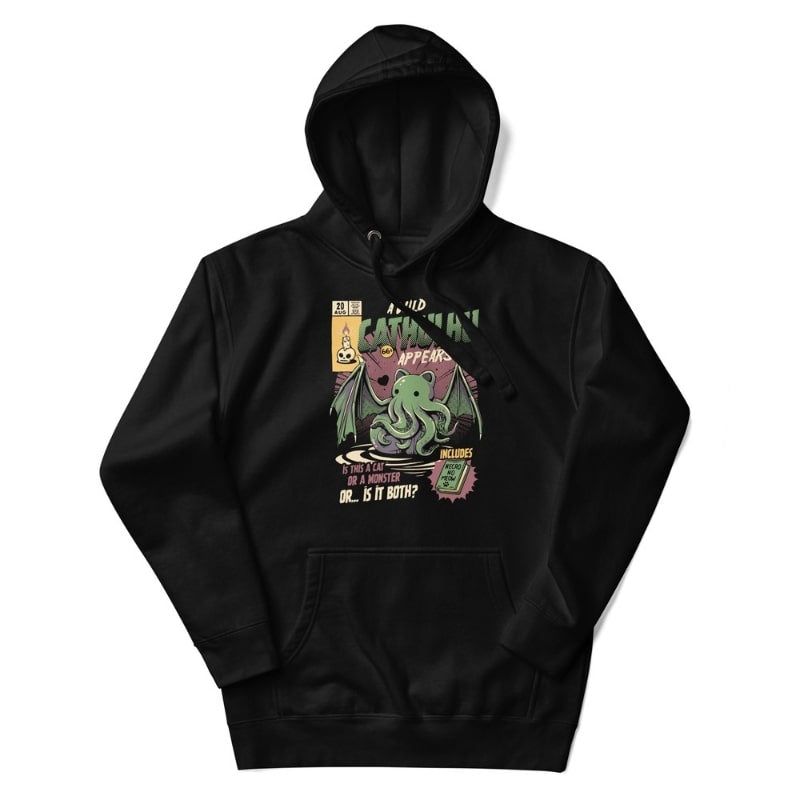 Japansk Cathulhu-sweatshirt S