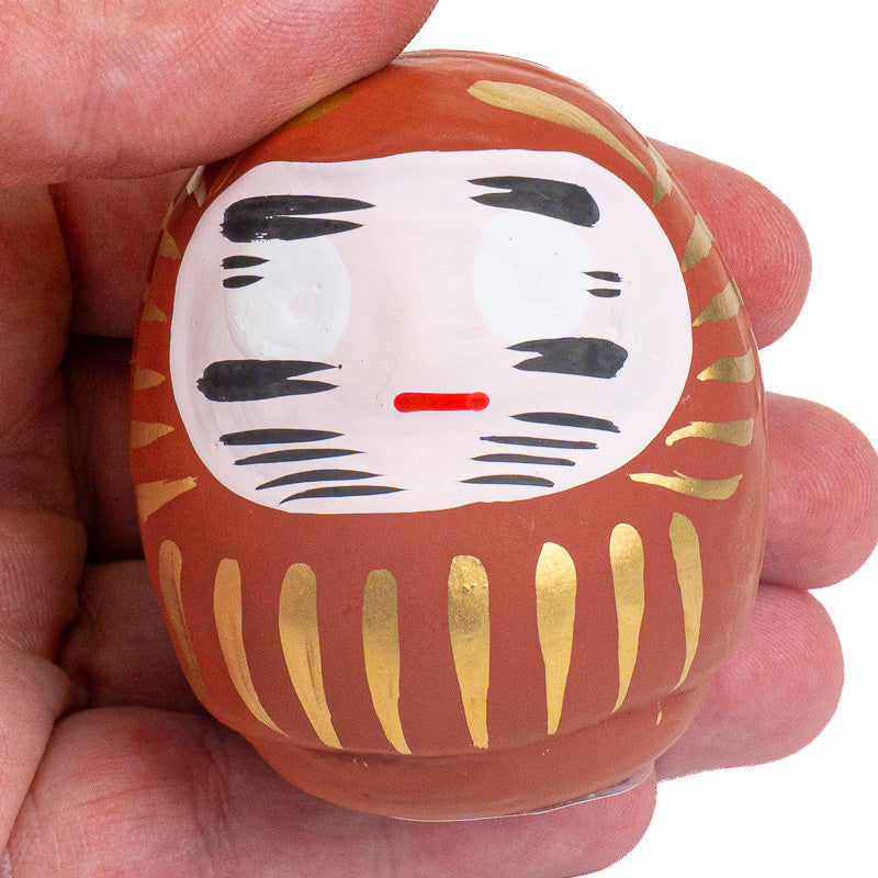 Japansk Daruma 6 cm - Flere Farver