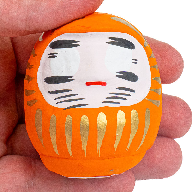 Japansk Daruma 6 cm - Flere Farver