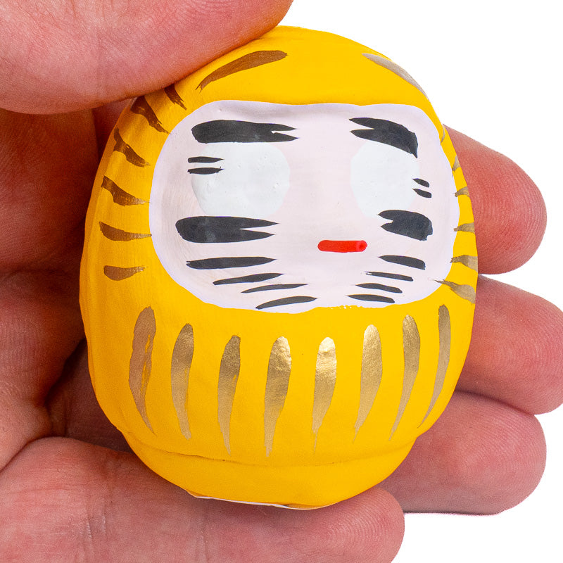 Japansk Daruma 6 cm - Flere Farver