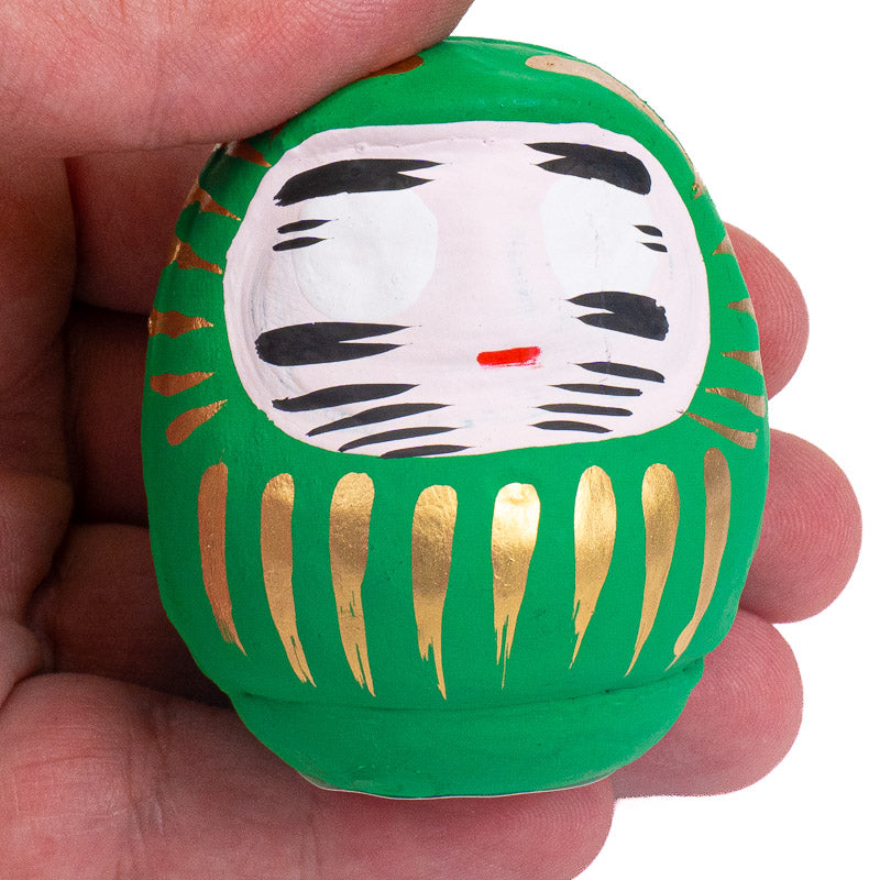 Japansk Daruma 6 cm - Flere Farver