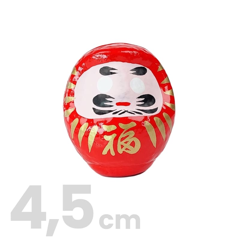 Japansk daruma rød - 4,5 cm