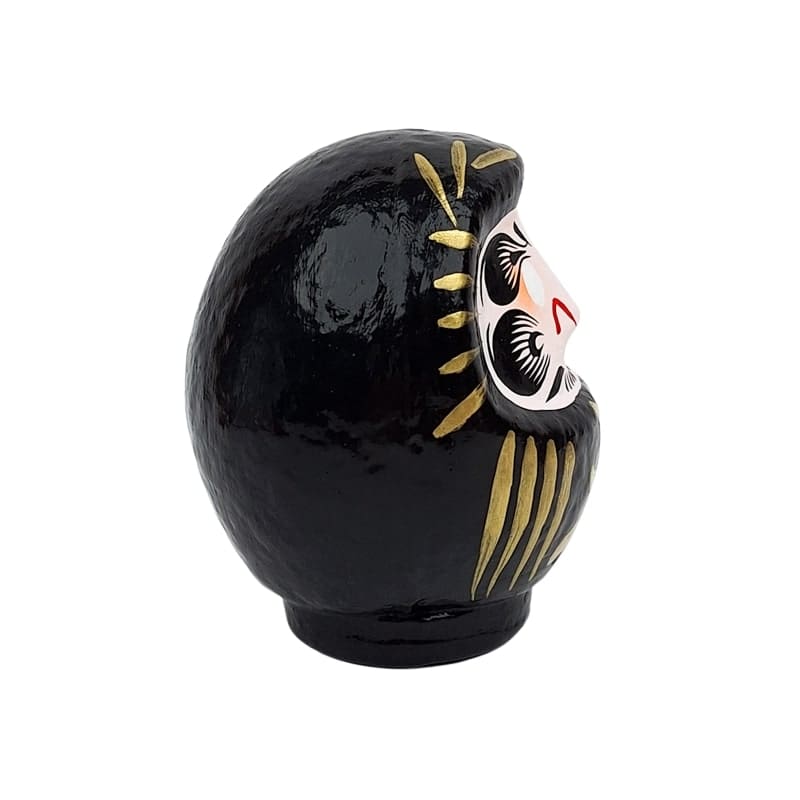 Japansk Daruma Sort - 9 til 15 cm