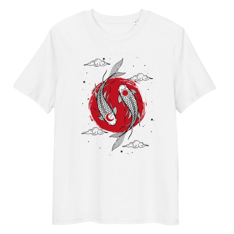 Japansk Duo Koi Carp T-shirt S