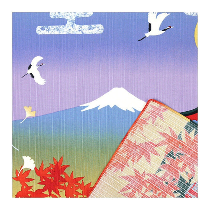 Japansk efterårsfuroshiki - 50x50 cm