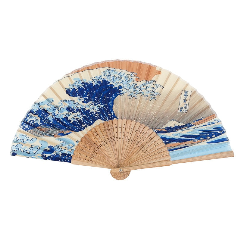 Japansk fan Den store bølge fra Kanagawa