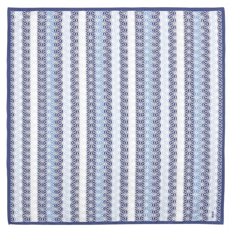 Japansk Furoshiki Asanoha-mønster - 70x70 cm
