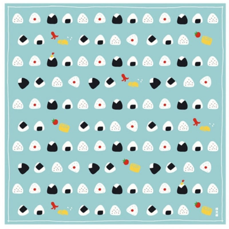 Japansk Furoshiki Onigiri - 50x50 cm