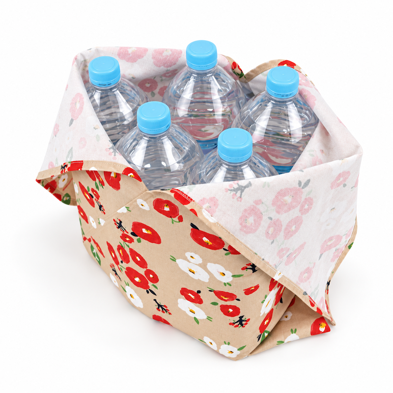 Japansk Furoshiki-taske - Kamelia