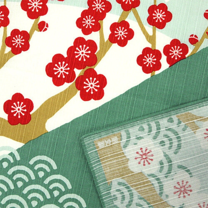 Japansk Furoshiki Umemi - 50x50 cm