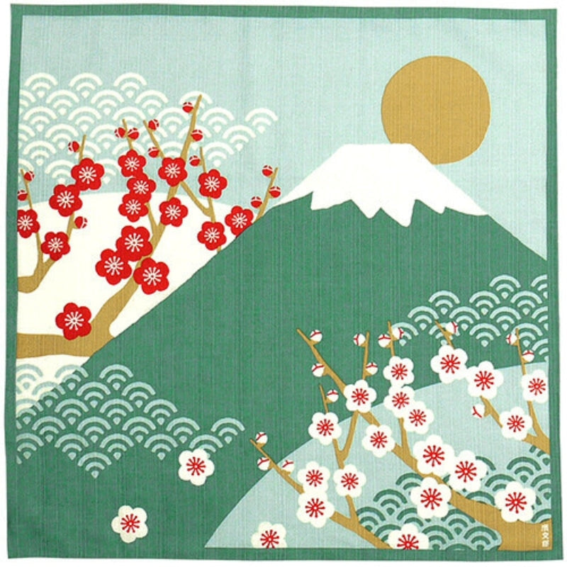 Japansk Furoshiki Umemi - 50x50 cm