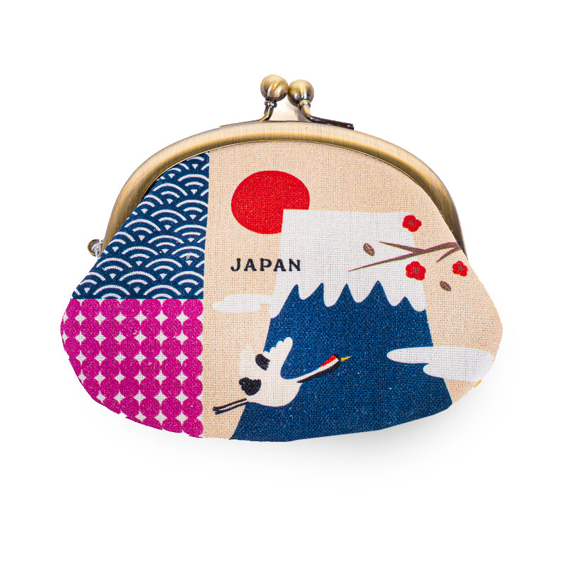 Japansk Gamaguchi-møntpung - Fuji