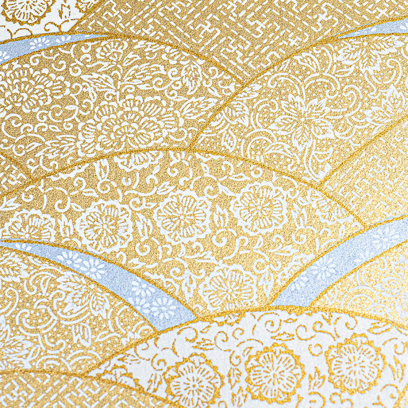 Japansk Goshuin Bog Mino Washi - Guld