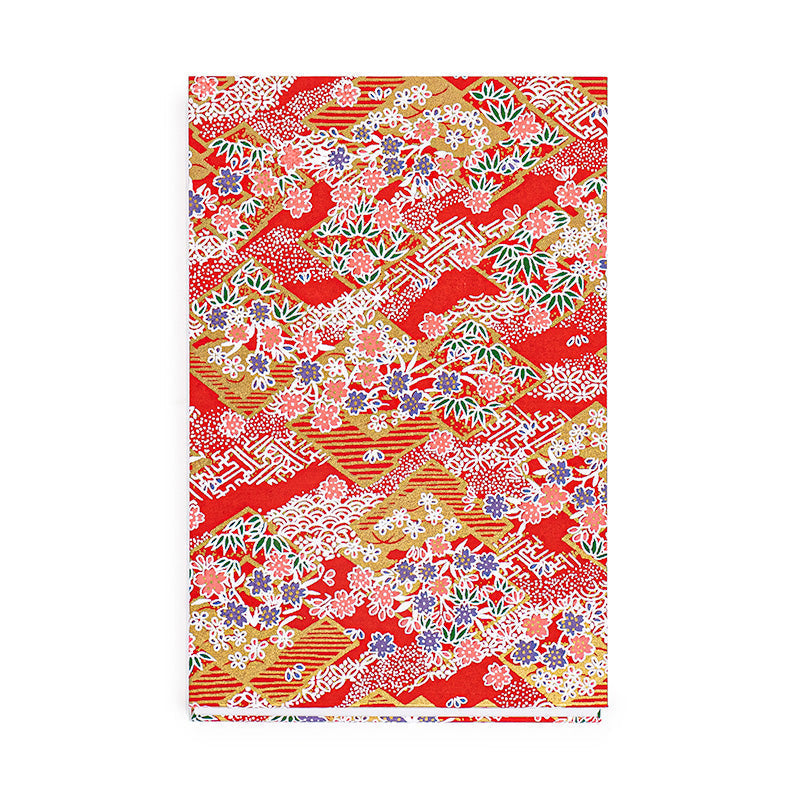 Japansk Goshuin Bog Mino Washi - Rød