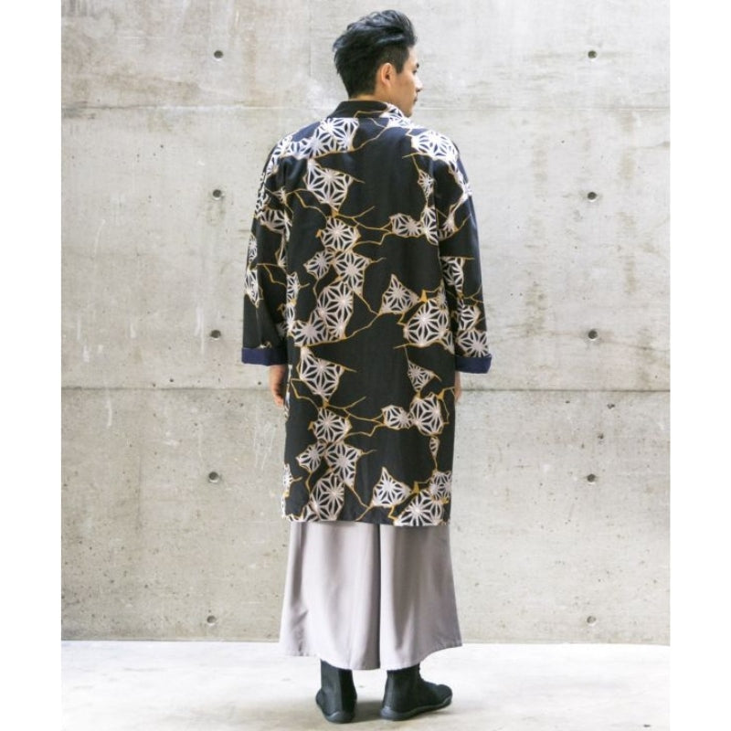 Japansk haori-jakke til mænd