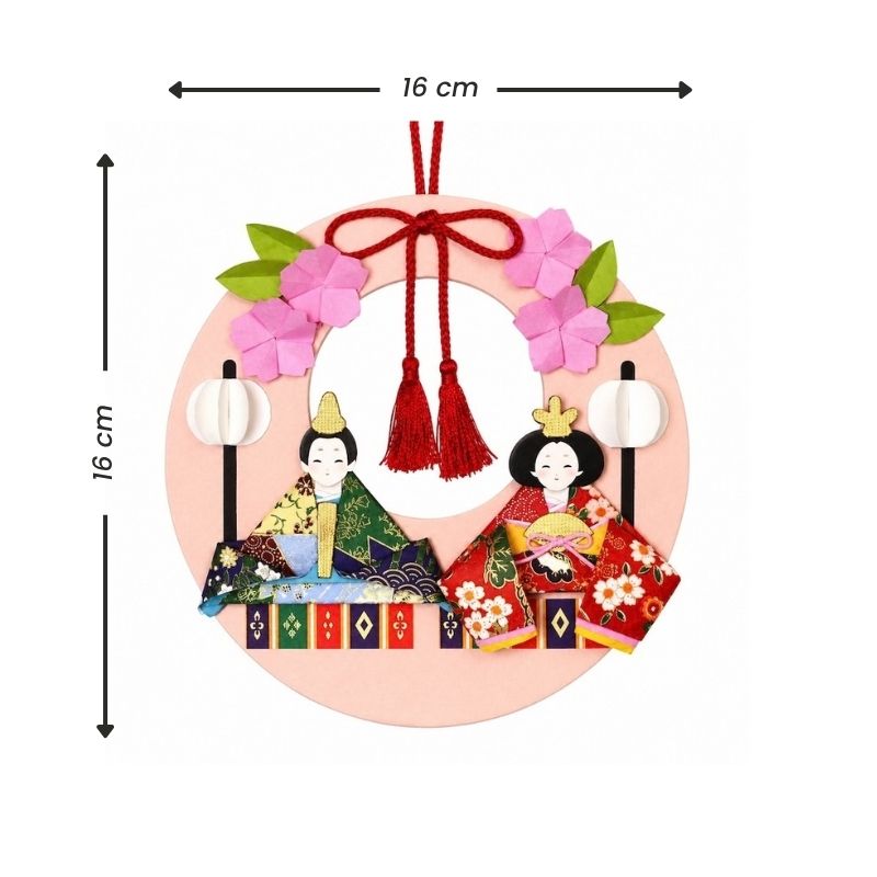 Japansk Hobbykit til Hængedekoration - Hina Matsuri