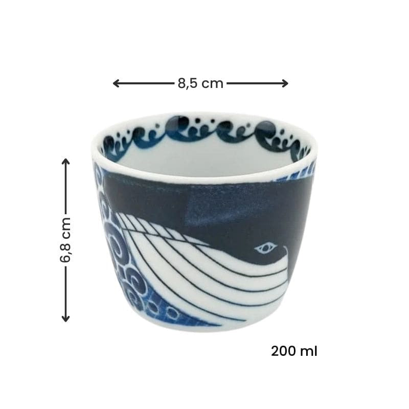 Japansk hval-soba-kop