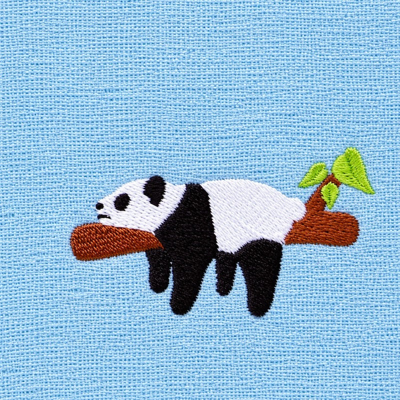Japansk Imabari-håndklæde - Panda