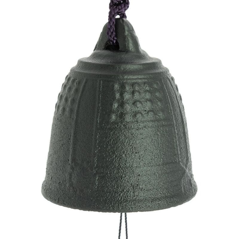 Japansk Iwachu-klokkespil i støbejern, sort - 5,5 cm