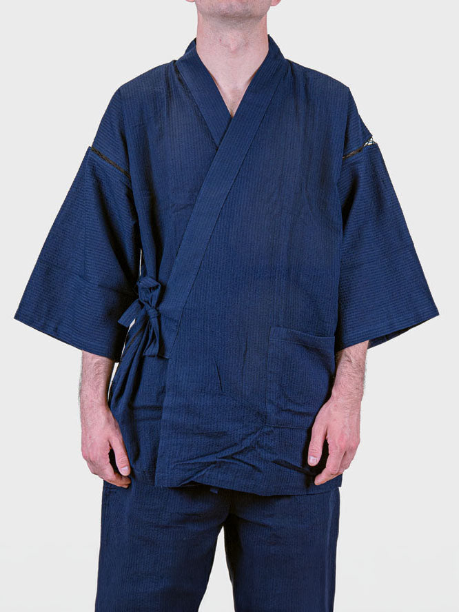Japansk Jinbei Herre – Marineblå