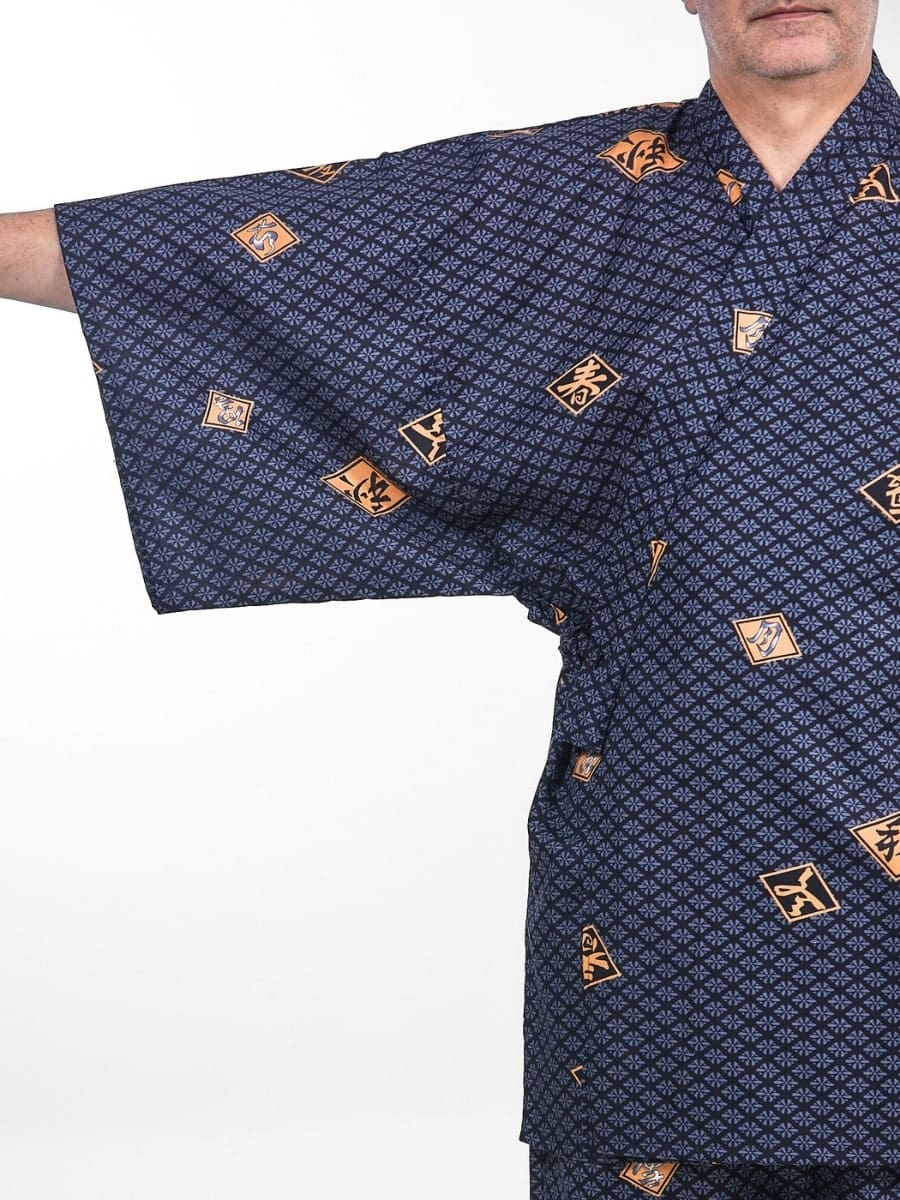 Japansk Jinbei Man-diamant