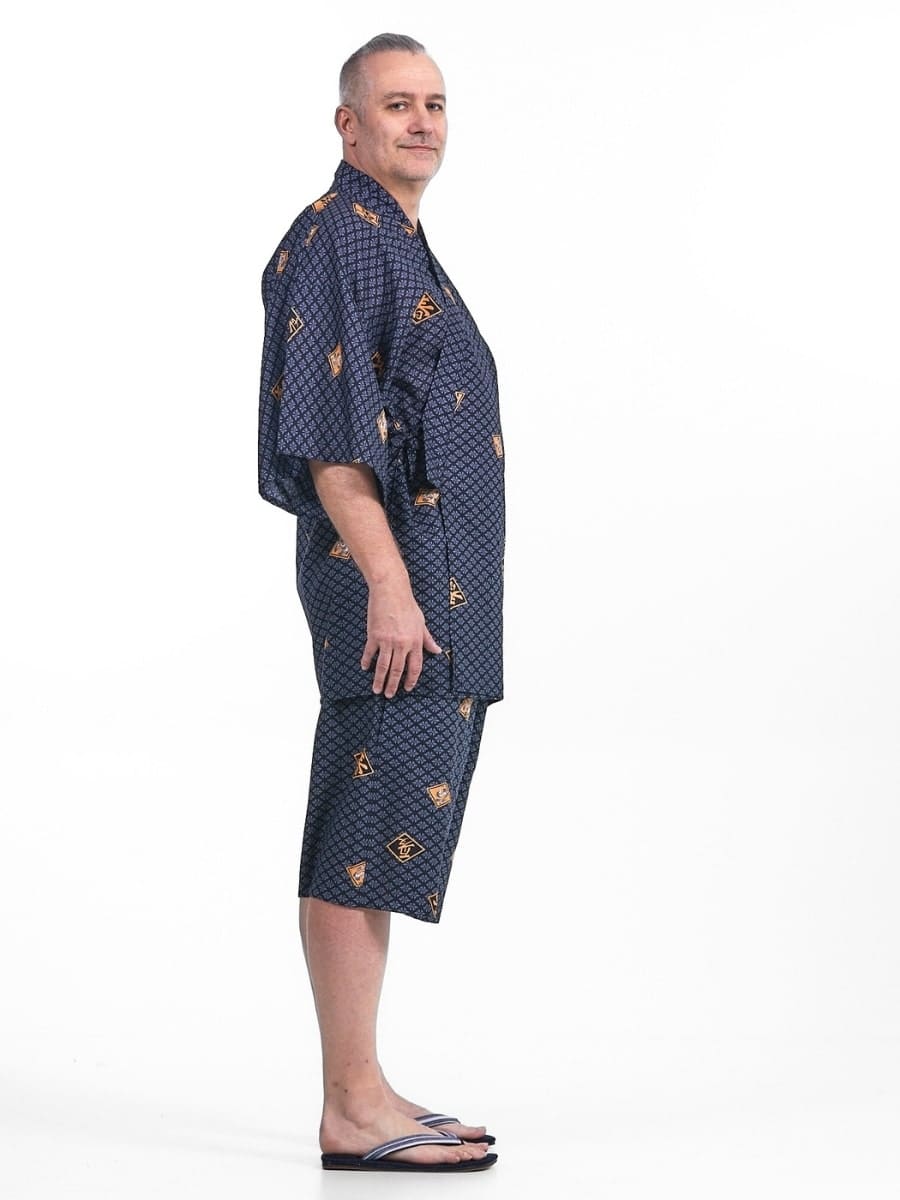 Japansk Jinbei Man-diamant