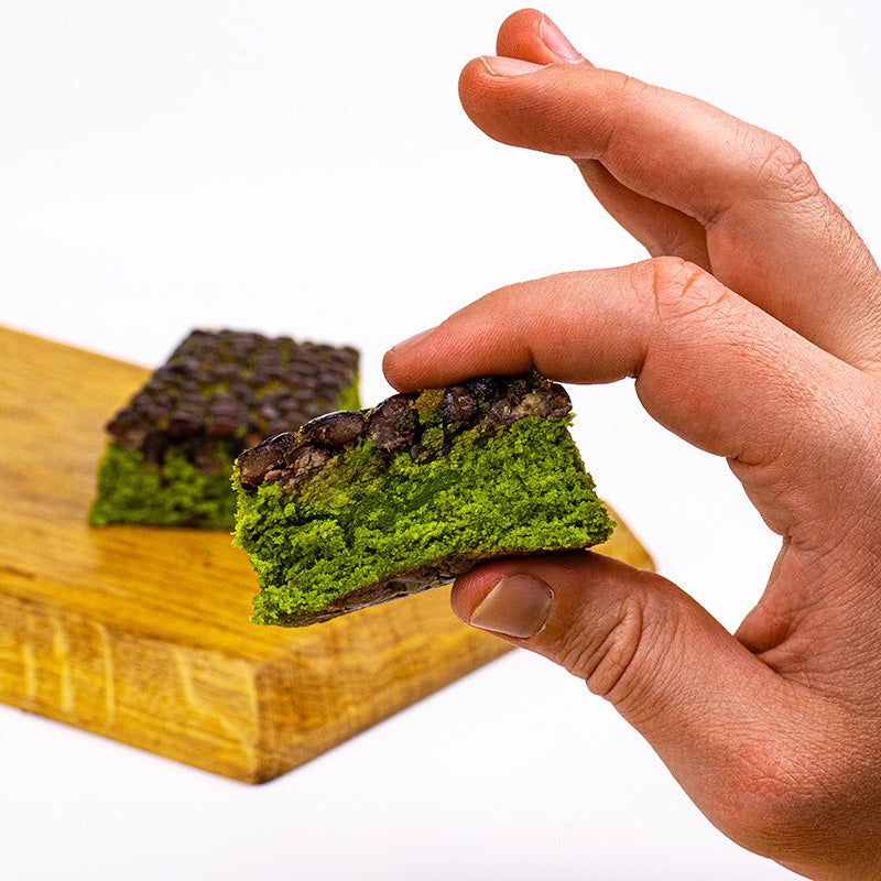Japansk Kage - Matcha & Røde Bønner