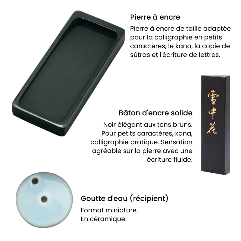 Japansk kalligrafisæt Chōjū-giga