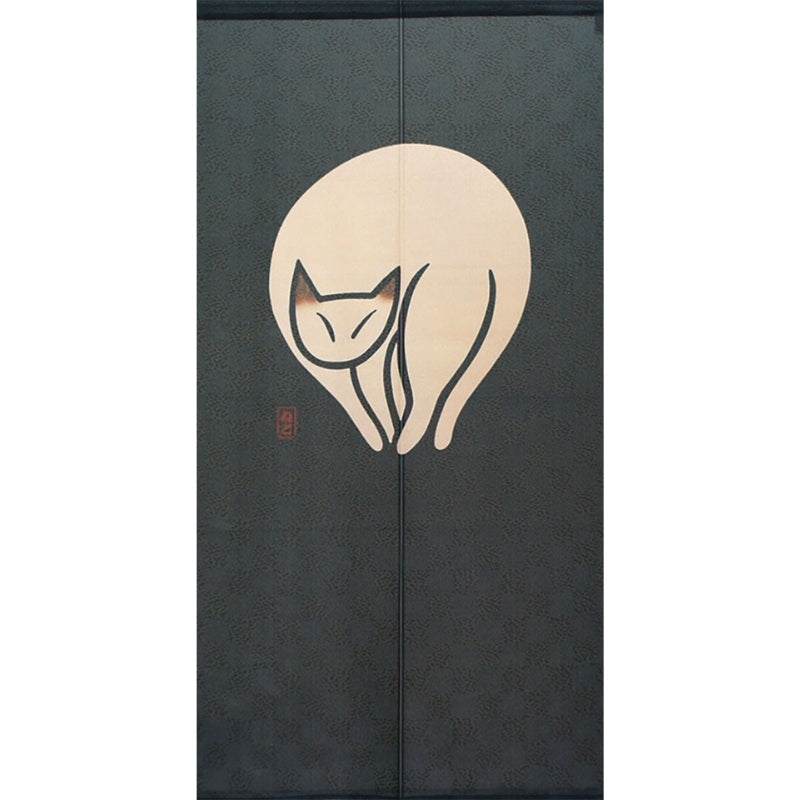 Japansk katteforhæng 85 x 150 cm