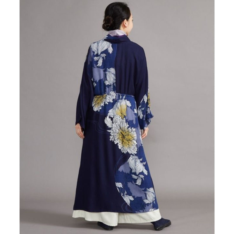 Japansk kimono-kjole Én størrelse