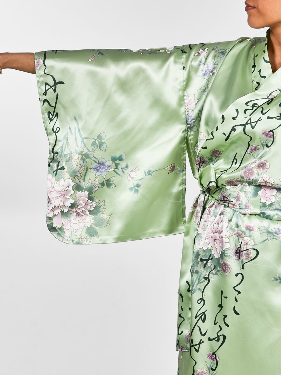 Japansk kimono til kvinder Shi to Hana Én størrelse