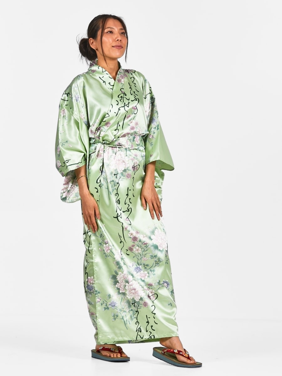 Japansk kimono til kvinder Shi to Hana Én størrelse