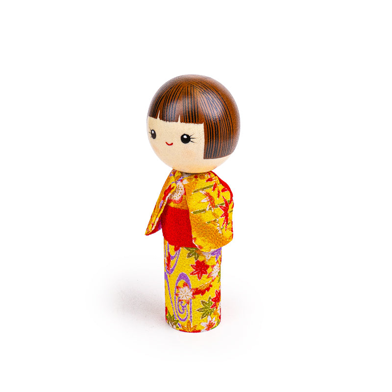 Japansk Kokeshi Dukke - Komachi