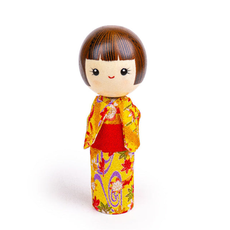 Japansk Kokeshi Dukke - Komachi