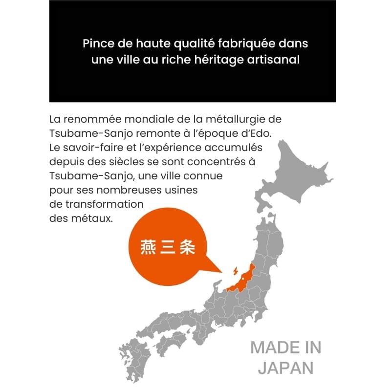 Japansk køkkentang i rustfrit stål - 18 cm